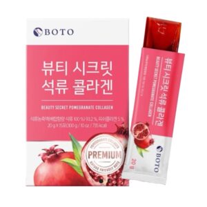 🇰🇷韓國BOTO 紅石榴膠原果凍啫喱~1盒20條(20g*15條）