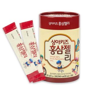韓國🇰🇷 SangA兒童專用人蔘紅蔘果凍 ~1桶30條