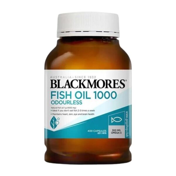 🇦🇺Blackmores 無腥味魚油丸~400粒