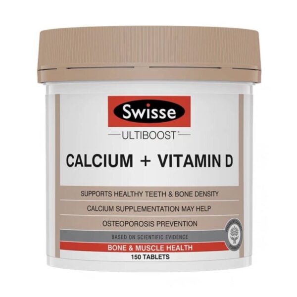 Swisse Calcium + Vit D 鈣+維生素D -150粒
