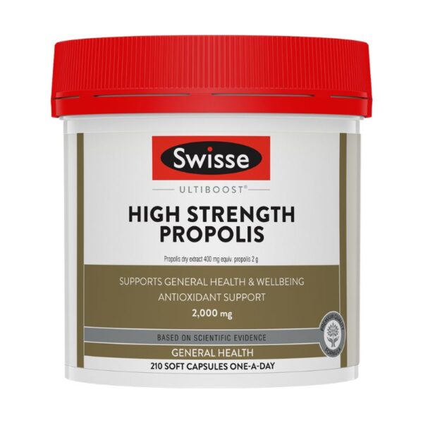 澳洲 Swisse Ultiboost 高濃度蜂膠丸-210粒