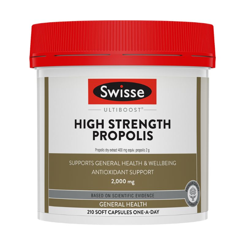 澳洲 Swisse Ultiboost 高濃度蜂膠丸-210粒