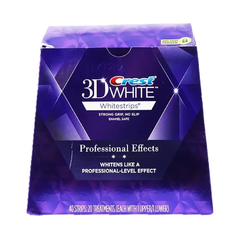 Crest 3D White專業型深層潔白牙貼