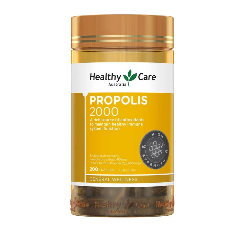 🇦🇺澳洲Healthy Care蜂膠2000mg 200粒