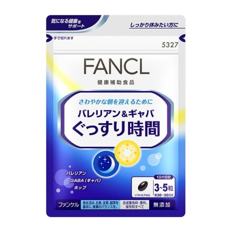 FANCL 快眠錠(纈草&GABA) 約30～50天分 150粒