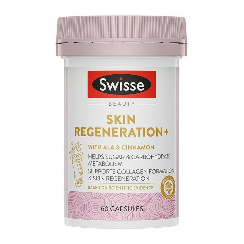 澳洲Swisse Skin Regeneration 金裝煥膚抗糖丸 60粒