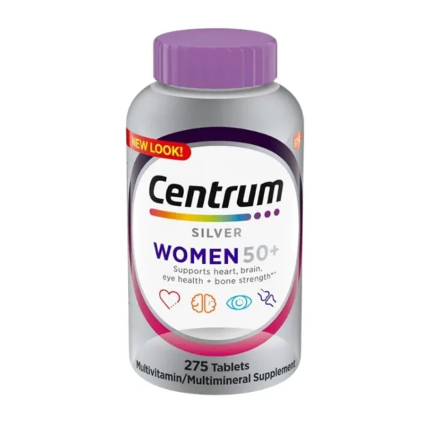 美國Centrun銀善存 女仕綜合維他命/礦物質(50歲或以上) 275片