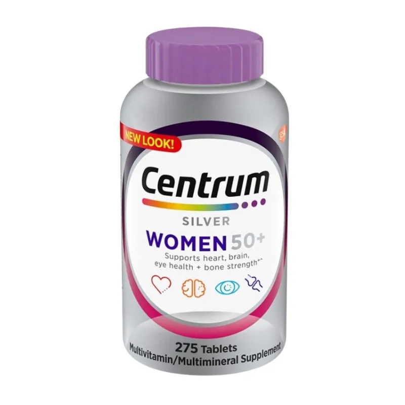 美國Centrun銀善存 女仕綜合維他命/礦物質(50歲或以上) 275片