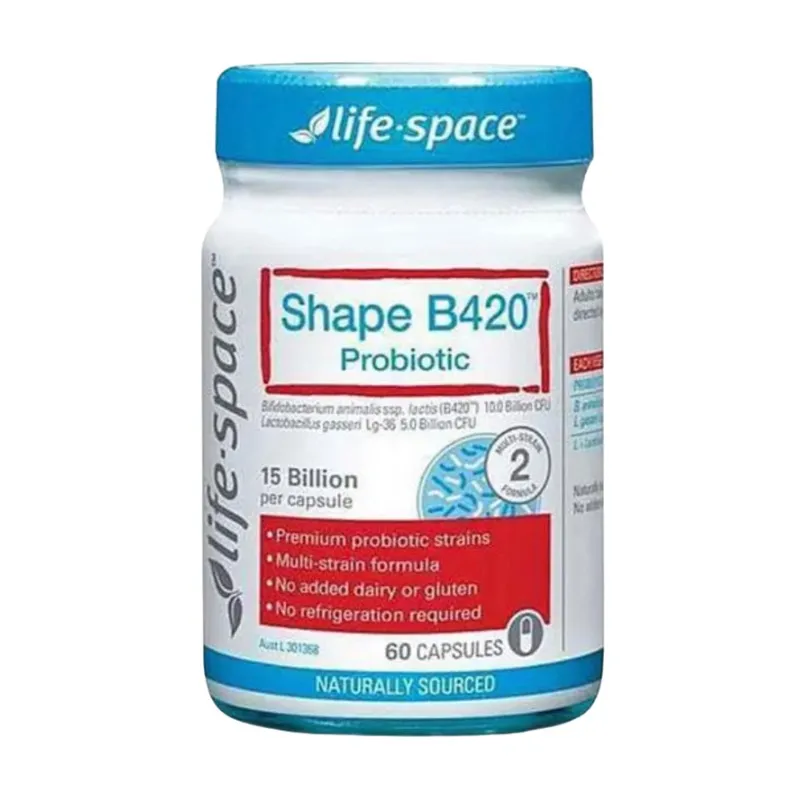 澳洲Life Space B420纖體益生菌 60粒