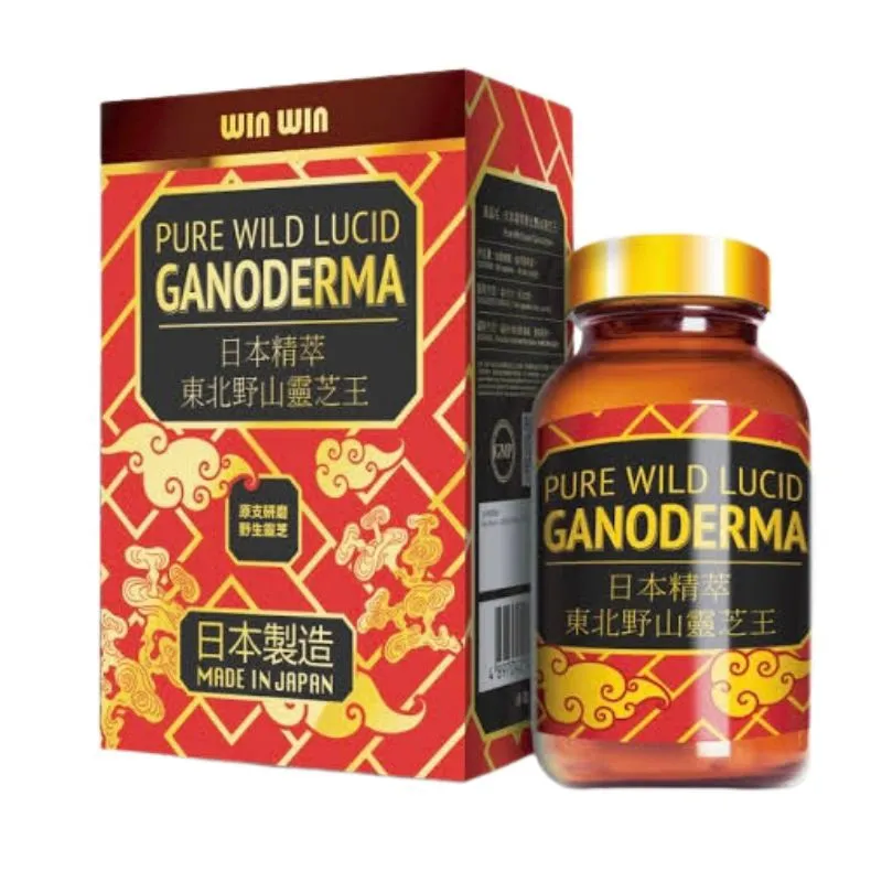 Win Win 日本精萃東北野山靈芝王 菌中之上品 60粒