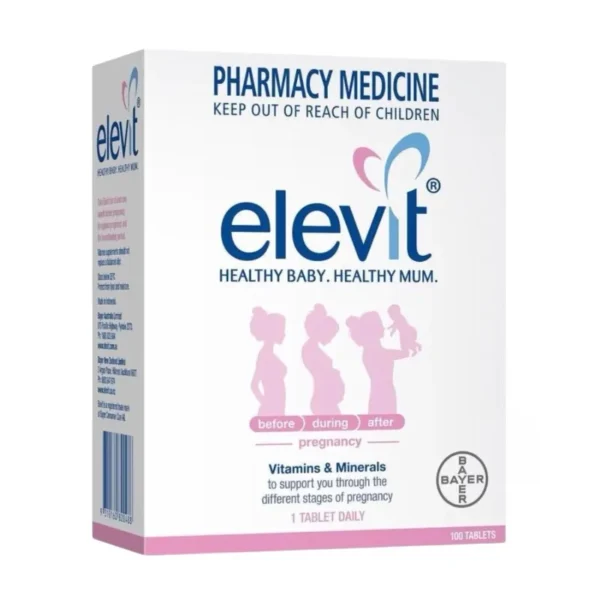 Elevit 愛維樂 備孕婦哺乳期含葉酸碘複合維生素 100粒 澳洲版