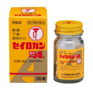 日本 大幸藥品喇叭牌正露丸糖衣A  36錠