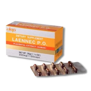 日本🇯🇵 萊乃康JBP LAENNEC P.O人胎素膠囊貴婦版 保肝護肝胎盤素膠囊 黃盒